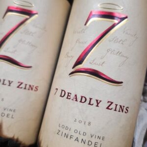 7 Deadly Lodi Zinfandel 2019